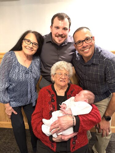 Five generations